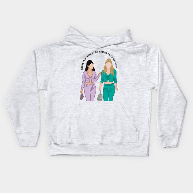 Maddy and Cassie (Taylor's Version) Kids Hoodie by Sofieq